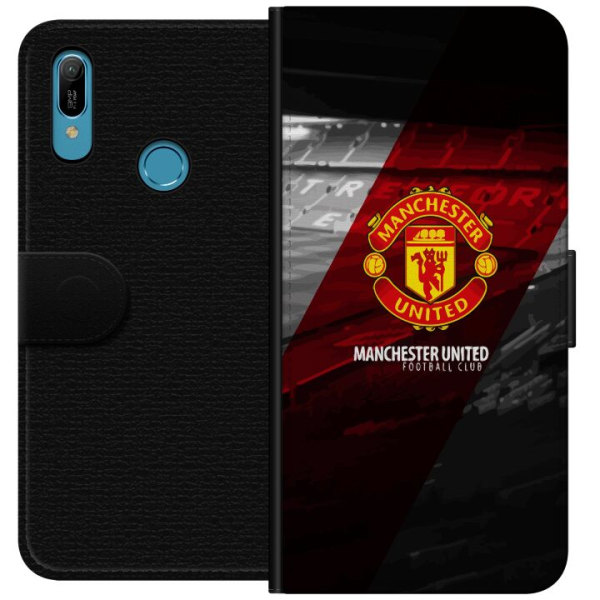 Huawei Y6 (2019) Plånboksfodral Manchester United FC