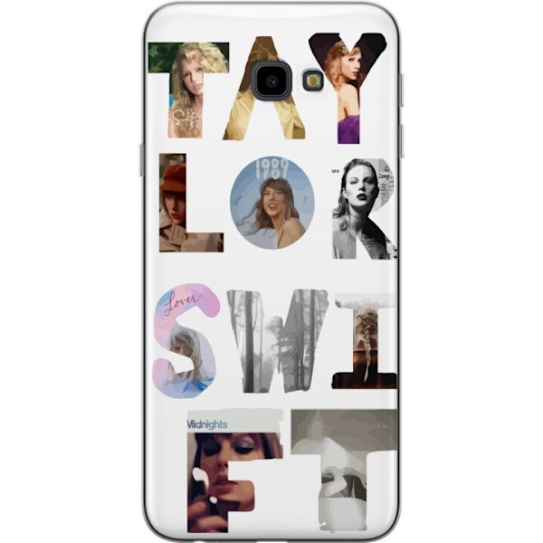 Samsung Galaxy J4+ Gennemsigtig cover Taylor Swift