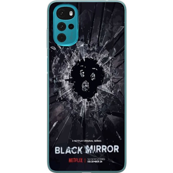 Motorola Moto G22 Läpinäkyvä kuori Black Mirror Sci-Fi Netf