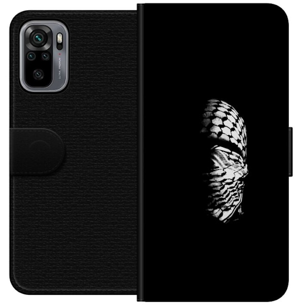 Xiaomi Redmi Note 10S Lommeboketui Keffiyeh-mønster - klassis