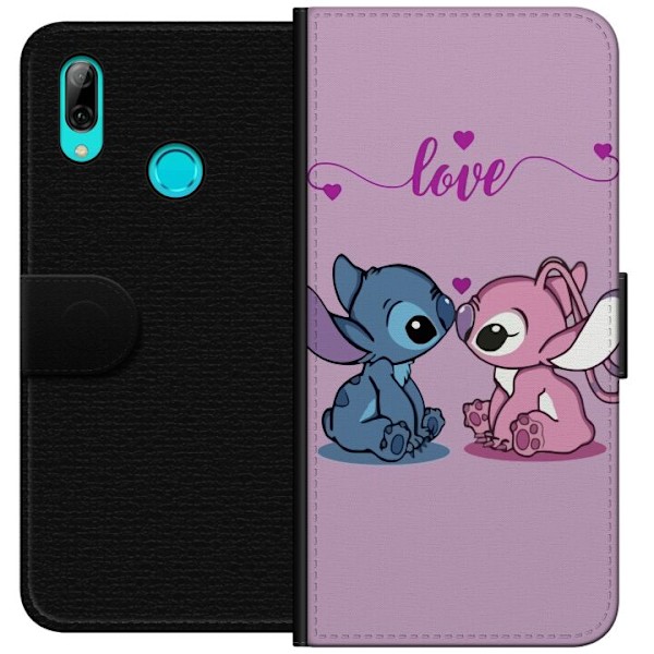 Huawei P smart 2019 Lommeboketui Lilo & Stitch – Angel Editi