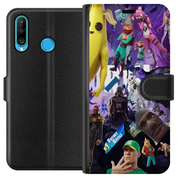 Huawei P30 lite Lommeboketui Fortnite