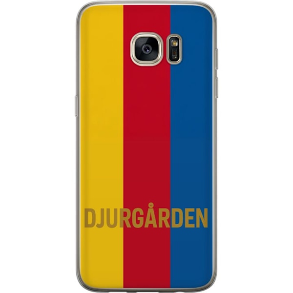 Samsung Galaxy S7 edge Genomskinligt Skal Djurgården – fotboll