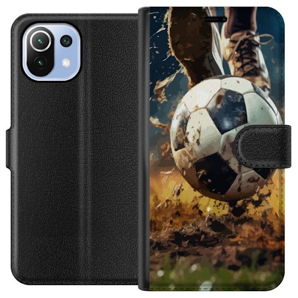 Xiaomi Mi 11 Lite Lommeboketui Fotball