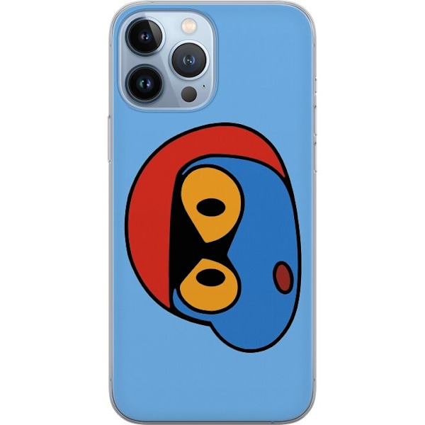 Apple iPhone 13 Pro Max Gennemsigtig cover Bold Bot Head