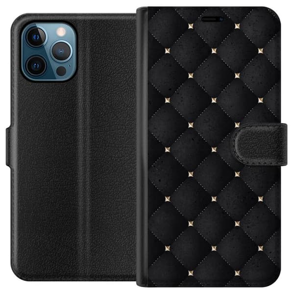 Kompatibel Tegnebogsetui til Apple iPhone 12 Pro Max Luksus
