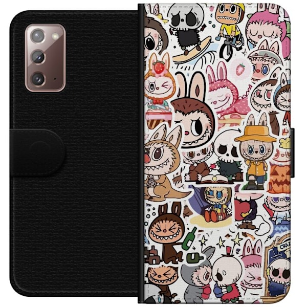 Samsung Galaxy Note20 Tegnebogsetui Labubu All-Stars – POP M
