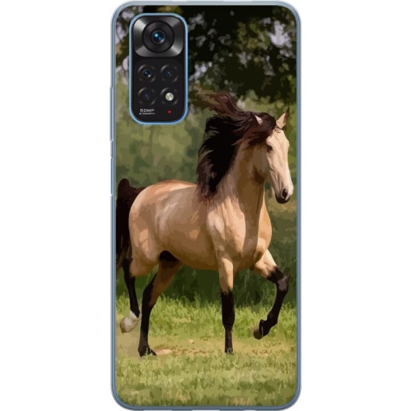 Xiaomi Redmi Note 11S Genomskinligt Skal Häst