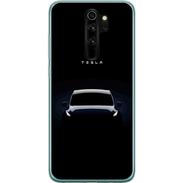 Xiaomi Redmi Note 8 Pro  Gennemsigtig cover Tesla