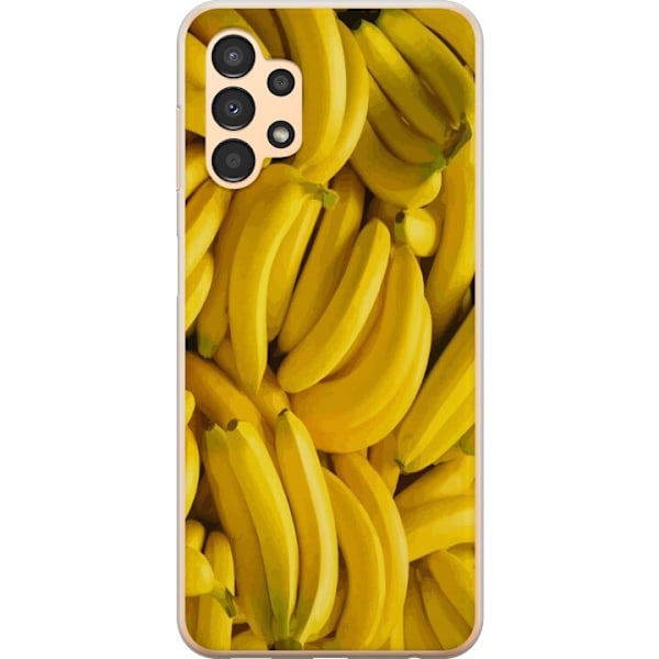 Samsung Galaxy A13 Gjennomsiktig deksel Banana mønster