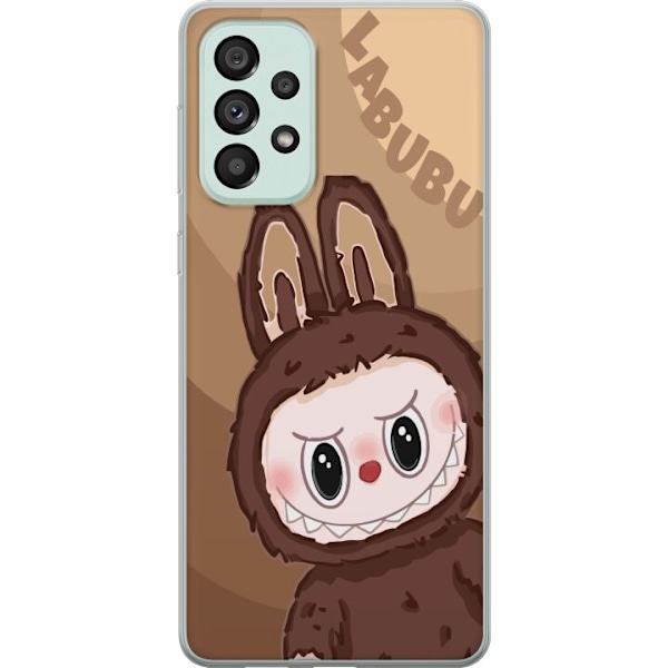 Samsung Galaxy A73 5G Genomskinligt Skal Labubu Cloud Cutie