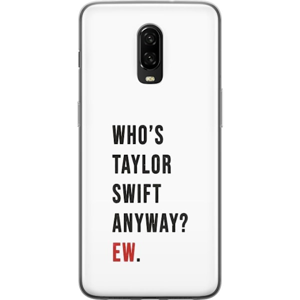 OnePlus 6T Gennemsigtig cover Taylor Swift