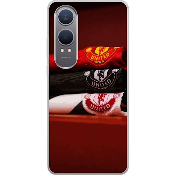 OnePlus Nord CE4 Lite Läpinäkyvä kuori Manchester United