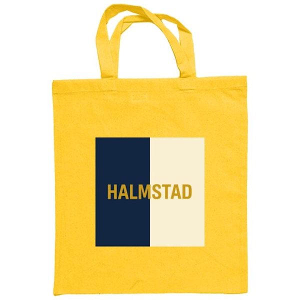Kangaskassi | Kestävä Ostoskassi Kangasta Halmstad – jalka Keltainen one size