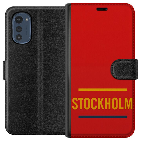Motorola Moto E32s Lommeboketui Stockholm – Hockey