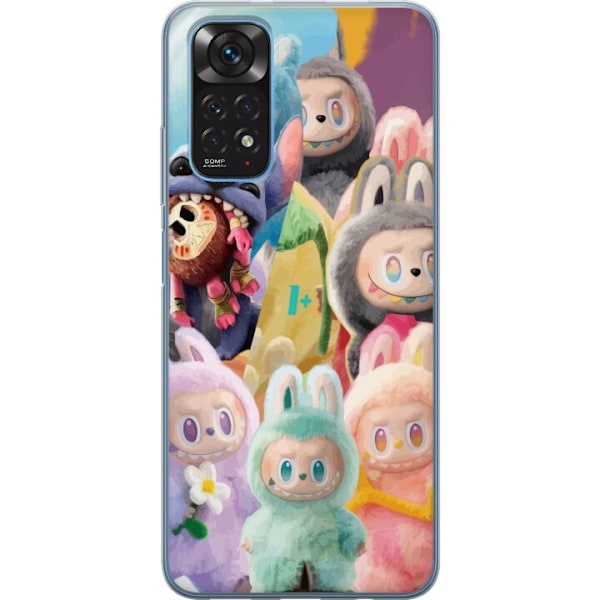 Xiaomi Redmi Note 11S Genomskinligt Skal big into energy labub