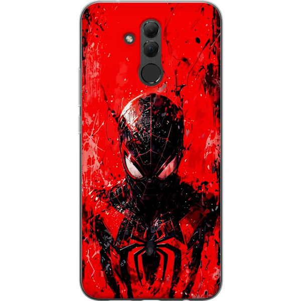 Huawei Mate 20 lite Läpinäkyvä kuori Spider Man