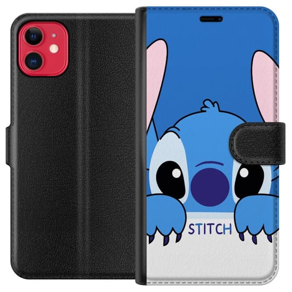 Kompatibel Tegnebogsetui til Apple iPhone 11 Stitch
