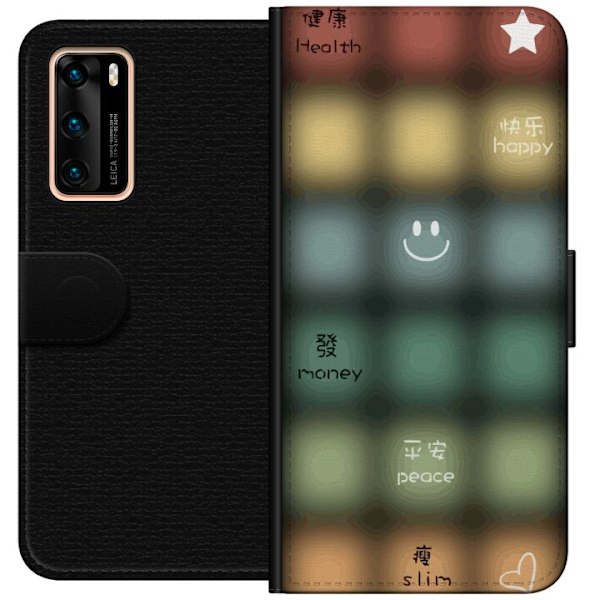 Huawei P40 Lompakkokotelo Mieliala