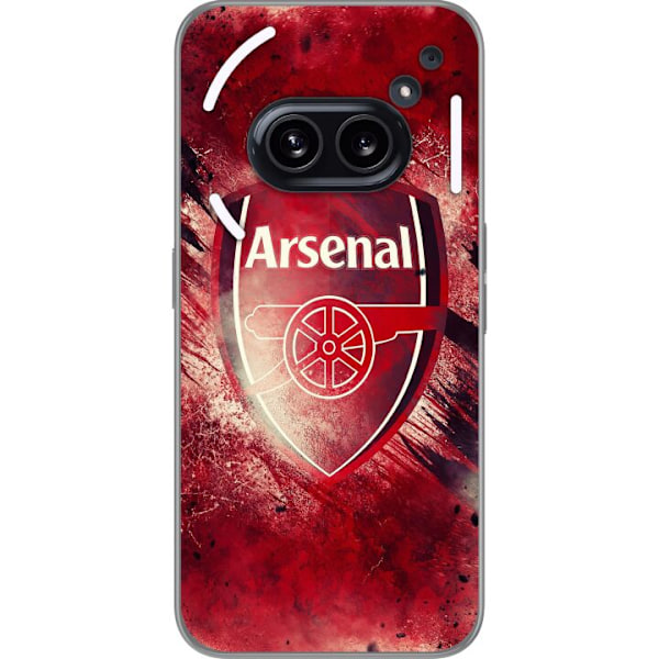 Nothing Phone (2a) Gennemsigtig cover Arsenal