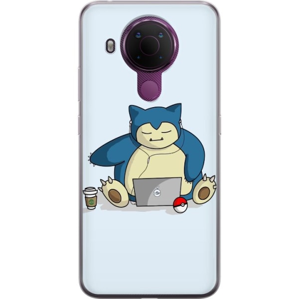 Nokia 5.4 Gjennomsiktig deksel Pokemon Rolig
