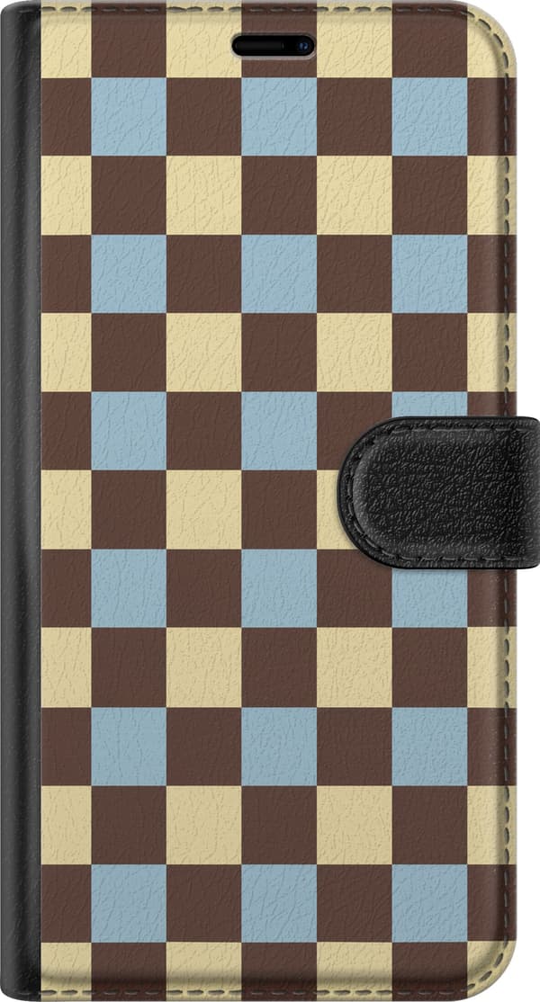 Kompatibel Tegnebogsetui til Apple iPhone 14 Pro Max Brunt pasteltern brun