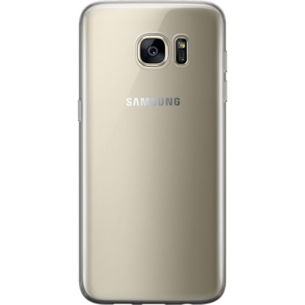 Samsung Galaxy S7 edge Transparent Deksel TPU