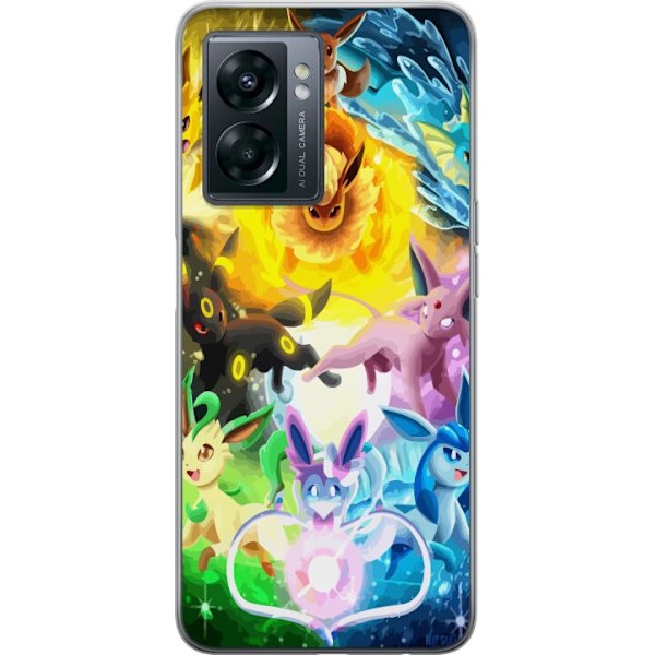 OnePlus Nord N300 Gennemsigtig cover Pokemon