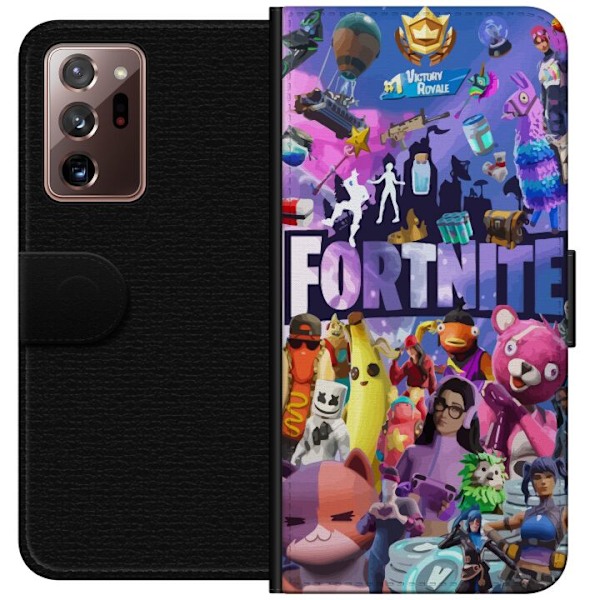 Samsung Galaxy Note20 Ultra Plånboksfodral Fortnite Skins Emo