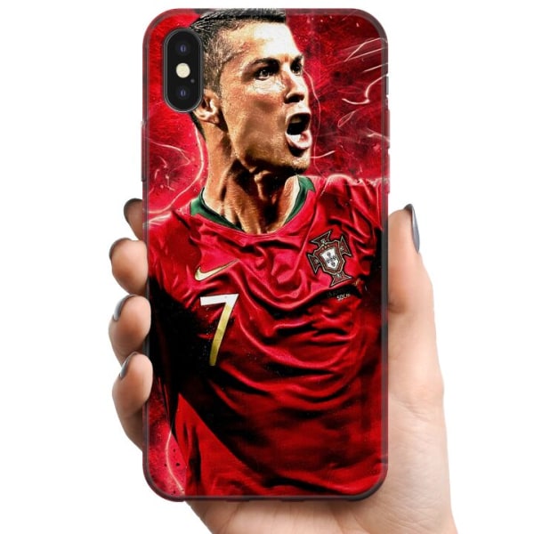 Apple iPhone X TPU Matkapuhelimen kuori Cristiano Ronaldo