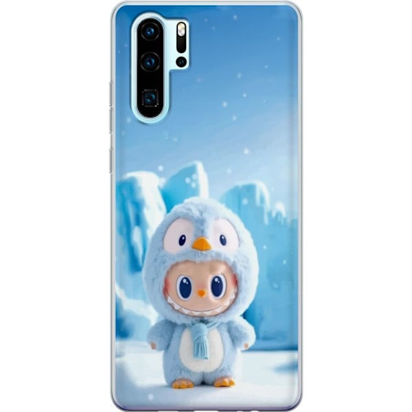 Huawei P30 Pro Gjennomsiktig deksel svart ridder fortnite
