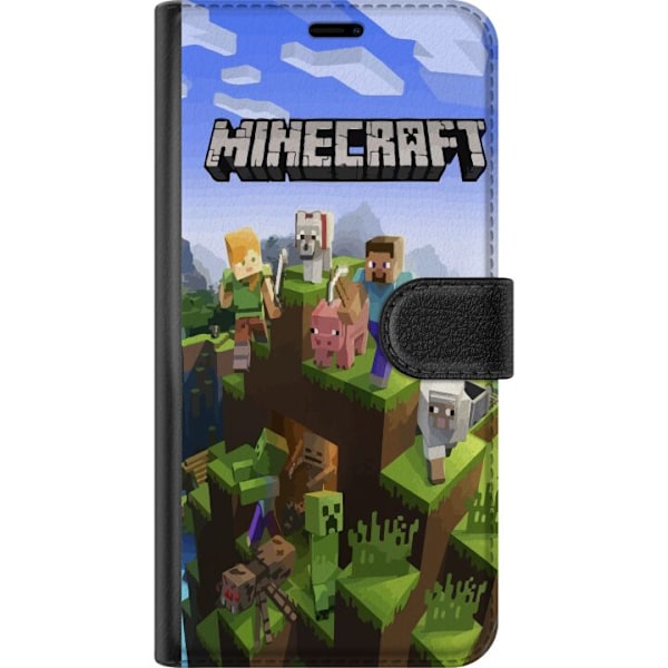 Motorola Moto E14 Tegnebogsetui Minecraft