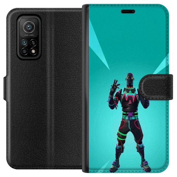 Xiaomi Mi 10T Pro 5G Plånboksfodral black knight fortnite