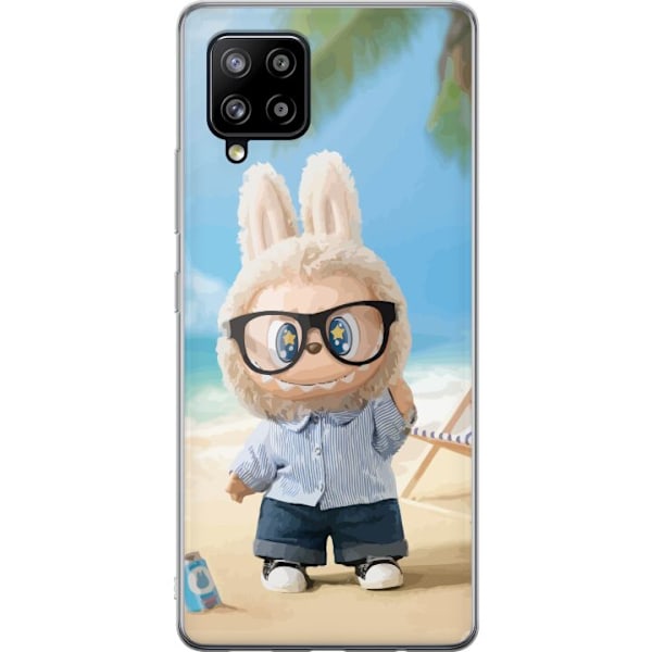 Samsung Galaxy A42 5G Läpinäkyvä kuori Labubu Tummat Unelma