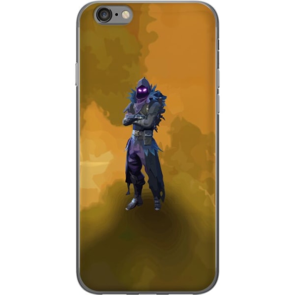 Apple iPhone 6s Gennemsigtig cover Fortnite - Raven