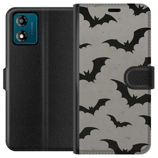 Motorola Moto E13 Lompakkokotelo Flutterprint