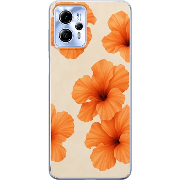 Motorola Moto G13 Gjennomsiktig deksel Papaya Punch