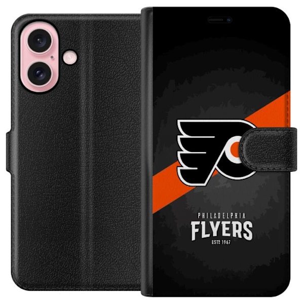 Apple iPhone 16 Tegnebogsetui Philadelphia Flyers (NHL)