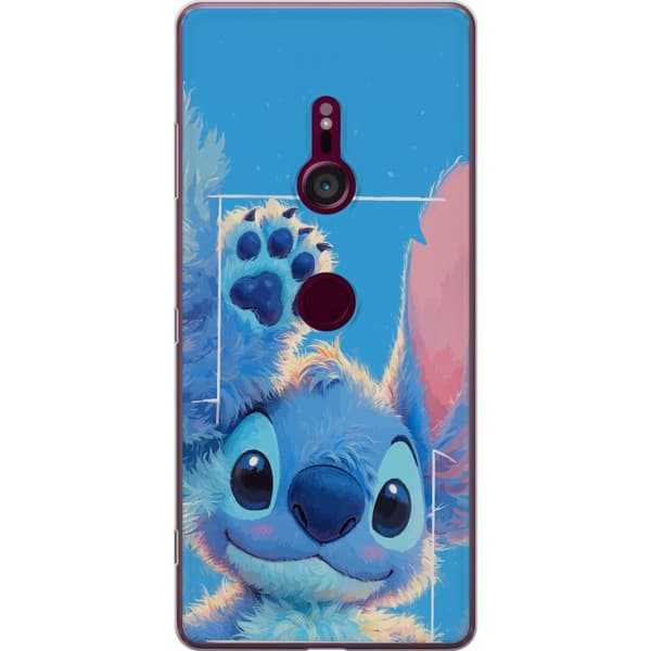 Kompatibelt Mobildeksel til Sony Xperia XZ3 Fluffig blå figur blå