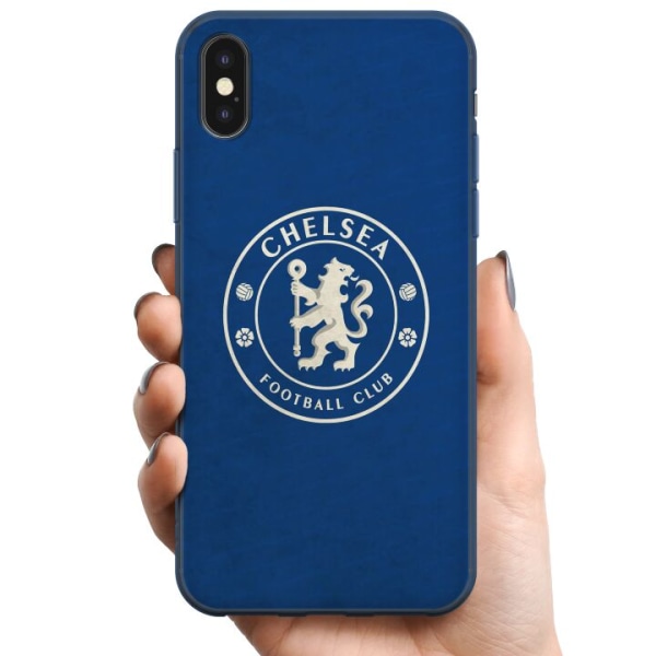 Apple iPhone XS TPU Mobildeksel Chelsea Fotball Klubb