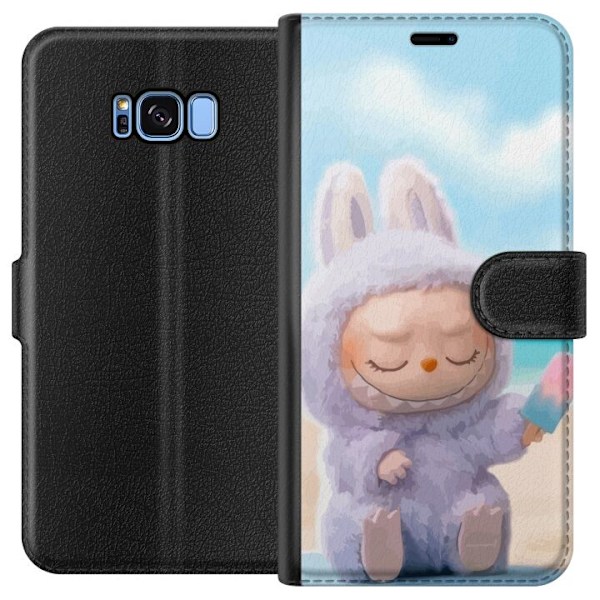 Samsung Galaxy S8 Lommeboketui Labubu Pink Stemning