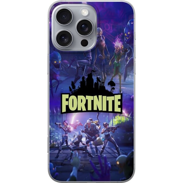 Apple iPhone 16 Pro Max Gjennomsiktig deksel Fortnite