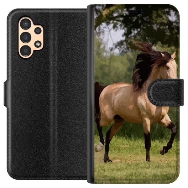 Samsung Galaxy A13 Plånboksfodral Häst