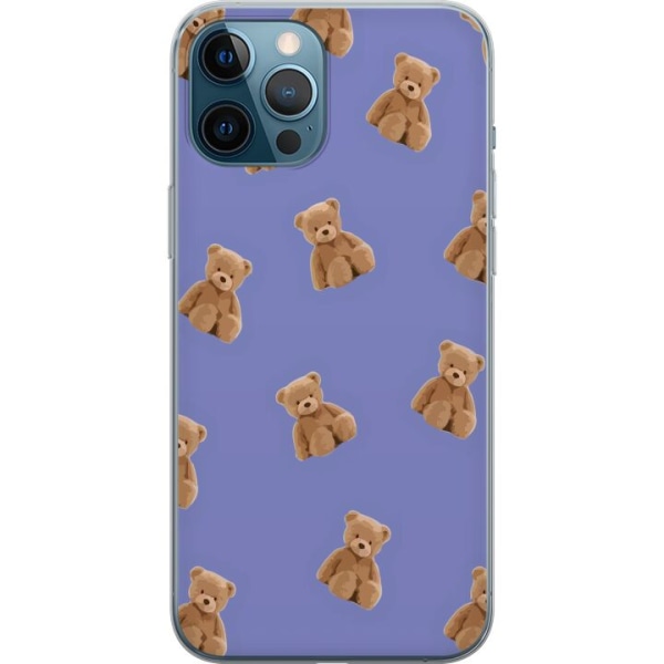 Apple iPhone 12 Pro Max Gennemsigtig cover Flyvende bjørne