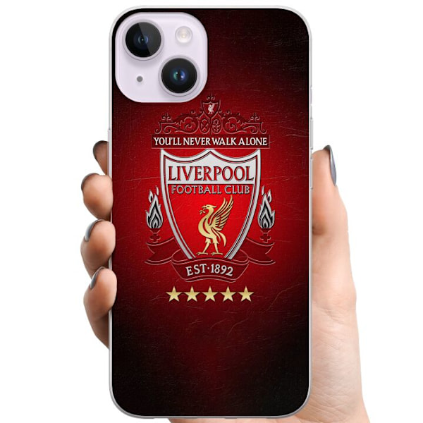Apple iPhone 15 TPU Mobilskal YNWA Liverpool