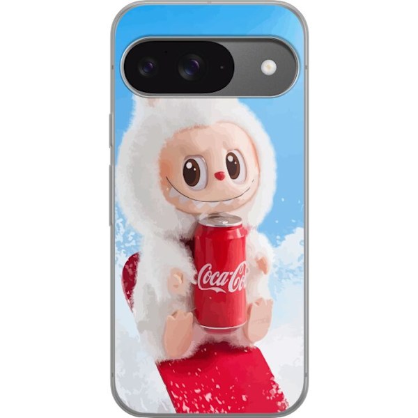 Google Pixel 9 Pro Läpinäkyvä kuori Labubu Summer Edition