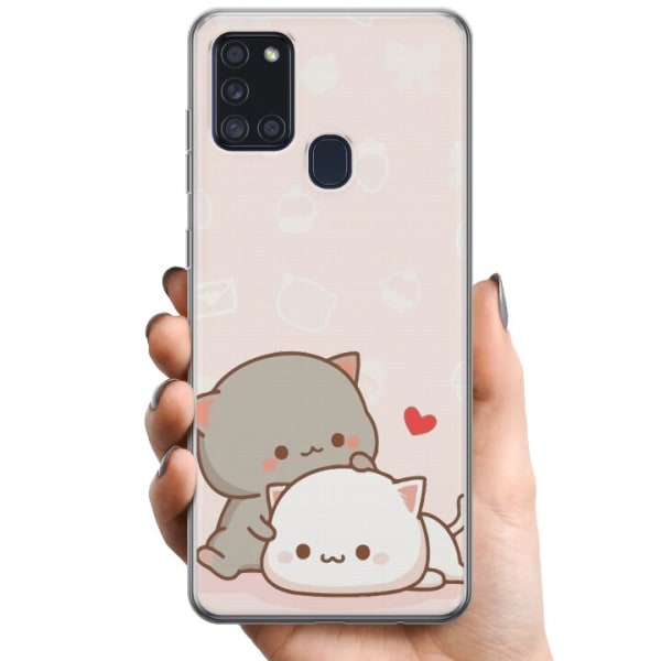 Samsung Galaxy A21s TPU Mobilskal Kawaii