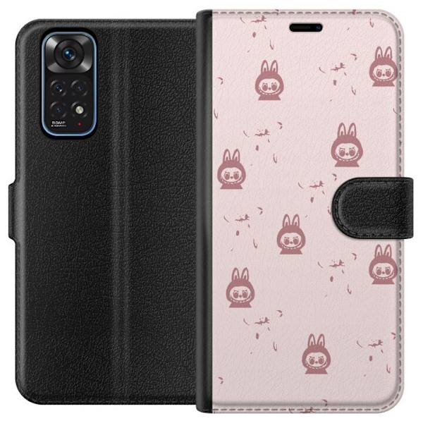 Xiaomi Redmi Note 11 Tegnebogsetui Labubu Neon Pop - Neonfarve