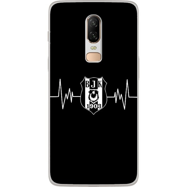 OnePlus 6 Genomskinligt Skal Beşiktaş J.K.