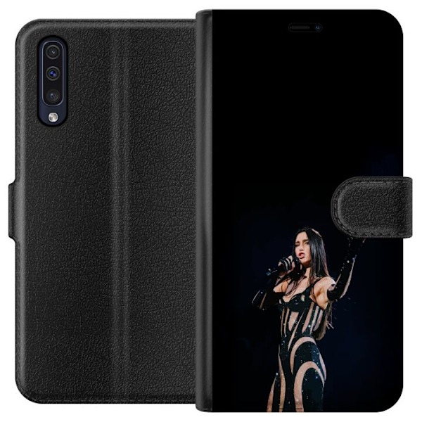 Samsung Galaxy A50 Tegnebogsetui Dua Lipa – Pop Star Aesthetic
